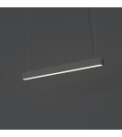 Pendant lamps - Nowodvorski SOFT LED 90X6 Ceiling Pendant Max wattage 16W LED TUBE T8 Graphite 7535 - product 3