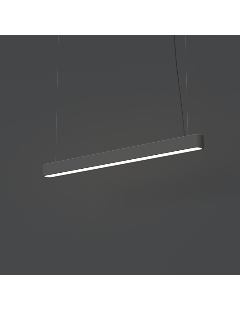 Pendant lamps - Nowodvorski SOFT LED 90X6 Ceiling Pendant Max wattage 16W LED TUBE T8 Graphite 7535 - product kolory-swiatla.pl 3
