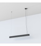 Pendant lamps - Nowodvorski SOFT LED 90X6 Ceiling Pendant Max wattage 16W LED TUBE T8 Graphite 7535 - product 4