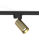Lamps for 1 phase busbars - Nowodvorski PROFILE MONO Configurable System PROFILE luminaire Max wattage 10W only LED GU10 Brass 7583 - product 2
