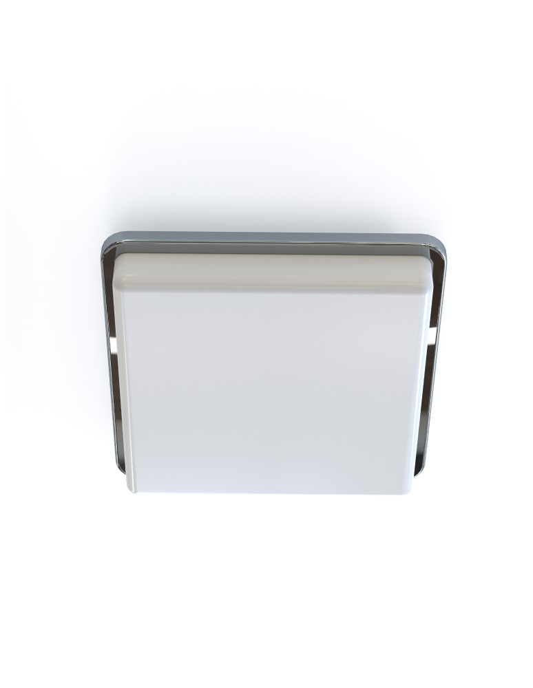 Hermetic plafonds - Nowodvorski TAHOE Ceiling Plafond Max power 15W only LED E27 IP44 White 10034 - product kolory-swiatla.pl 1