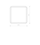 Hermetic plafonds - Nowodvorski TAHOE Ceiling Plafond Max power 15W only LED E27 IP44 White 10034 - product 2