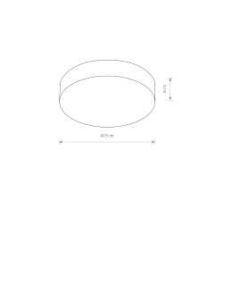 Nowodvorski ARENA Sufitowa Plafon Max moc 10W only LED E14  Grafitowy 10178 - produkt 2