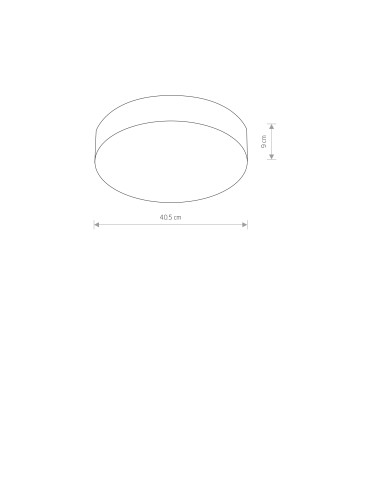Nowodvorski ARENA LED Ceiling Plafond Max power 18W LED Graphite 10180 - product 2