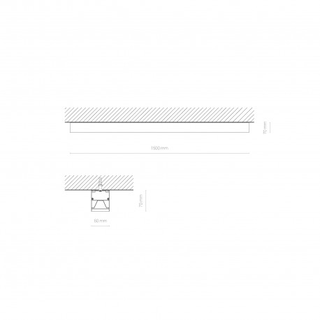 Nowodvorski CL HALL PRO LED Oświetlenie komercyjne Lampa LED Max moc 40W LED Biały 10207