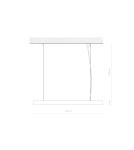 Lighting beams - Nowodvorski CL OFFICE PRO LED 120 4000K Commercial lighting LED lamp Max power 31W LED Black 10210. - product 3