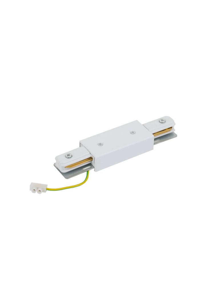 Accessories for 1 phase busbars - Nowodvorski PROFILE POWER STRAIGHT CONNECTOR Customizable System PROFILE Surface Accessories White 10225 - product kolory-swiatla.pl 1