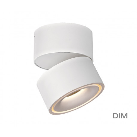 Mistic Lighting BROKEN 9W LED DIM Matt White MSTC-05410990 Ceiling
