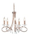 Elstead Lighting Interior Wisząca CHRISTINA 5x60W E14 CRT5 SILVER/GOLD