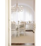 Chandelier chandeliers - Elstead Lighting Interior Pendant CHRISTINA 8x60W E14 CRT8 SILVER/GOLD - product 2