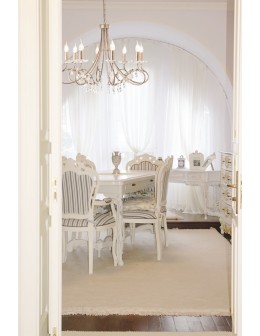 Elstead Lighting Interior Wisząca CHRISTINA 8x60W E14 CRT8 SILVER/GOLD - produkt 2