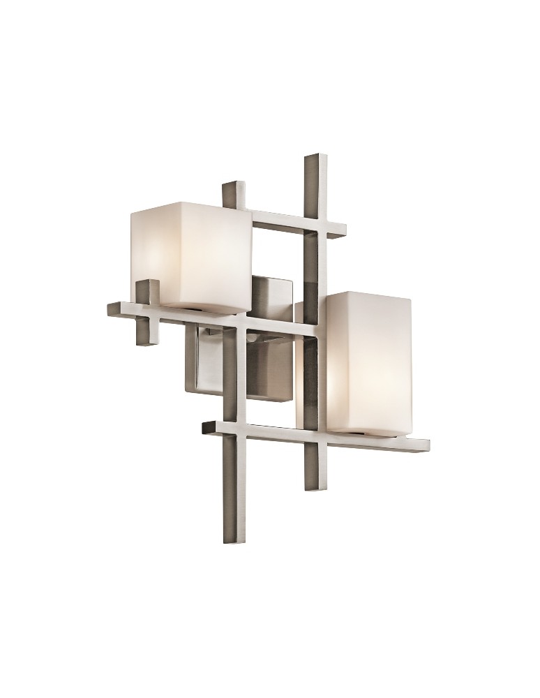 Wall lamps - Kichler CITY LIGHTS 2x40W G9 KL/CITY LIGHTS2 Wall lamp. - product kolory-swiatla.pl 1