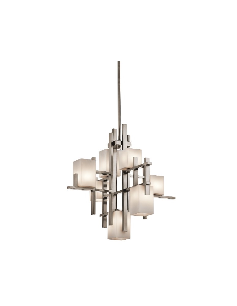 Modern chandeliers - Kichler CITY LIGHTS 7x40W G9 KL/CITY LIGHTS7A Pendant. - product kolory-swiatla.pl 1