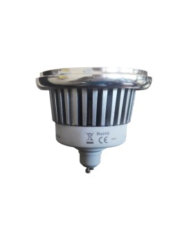 Azzardo LED ES111 15W GU10 230W 48° 3000K Dimmable Warm White Chrome LL110154 AZ1785 bulb. - product 2