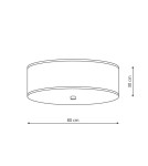 Ceiling lamps - Light Prestige Girona E27 6x60W white LP-2190/6C-80 WH - product 3