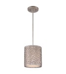 Pendant lamps with lampshade - Quoizel CONFETTI 1x100W E27 QZ/CONFETTI/P/S Pendant. - product 1