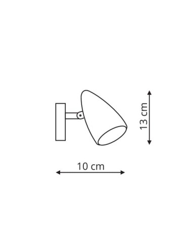 Light Prestige Cortino LED 1x5W black LP-2638/1W - product 2