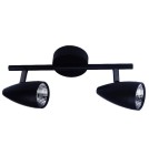 Kinkiety - Light Prestige Cortino LED 2x5W czarny LP-2638/2W - produkt 1