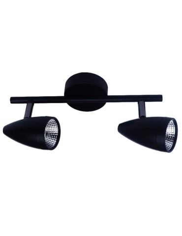 Light Prestige Cortino LED 2x5W czarny LP-2638/2W