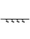 Light Prestige Ice System 3F GU10 4x50W czarny LP-732 4W BK SET