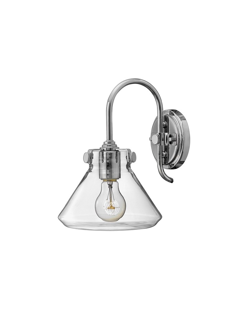 Wall lamps - Hinkley CONGRESS Clear Glass 1x100W E27 HK/CONGRES1/A CM Wall lamp. - product kolory-swiatla.pl 1