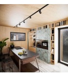 Ready-made rail kits - Light Prestige Snow System 3F GU10 4x50W black LP-737 BK SET 3F - product 2