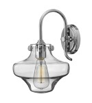 Wall lamps - Hinkley CONGRESS Clear Glass 1x100W E27 HK/CONGRES1/B CM Wall lamp. - product 1