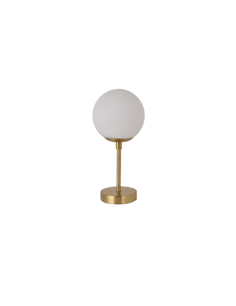 Modern table lamps - Light Prestige Dorado Desk E14 1x40W gold/white LP-002/1T S - product kolory-swiatla.pl 1