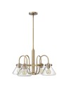 Hinkley CONGRESS Clear Glass 4x100W E27 HK/CONGRES4/A BC Wisząca