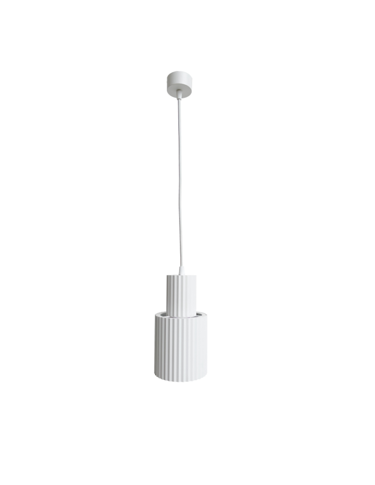 Pendant lamps - Light Prestige Tokio pendant lamp E27 1x60W white LP-787/1P L WH - product kolory-swiatla.pl 1