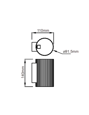 Light Prestige Tokio Kinkiet G9 1x40W biały LP-787/1W WH - produkt 2