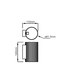 Light Prestige Tokio Kinkiet G9 1x40W biały LP-787/1W WH - produkt 2