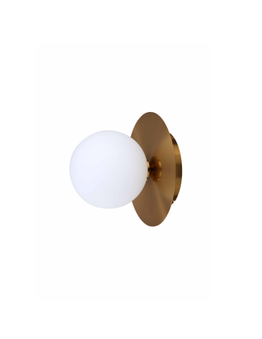 Light Prestige Roma Wall lamp G9 1x5W gold/white LP-1345/1W GD