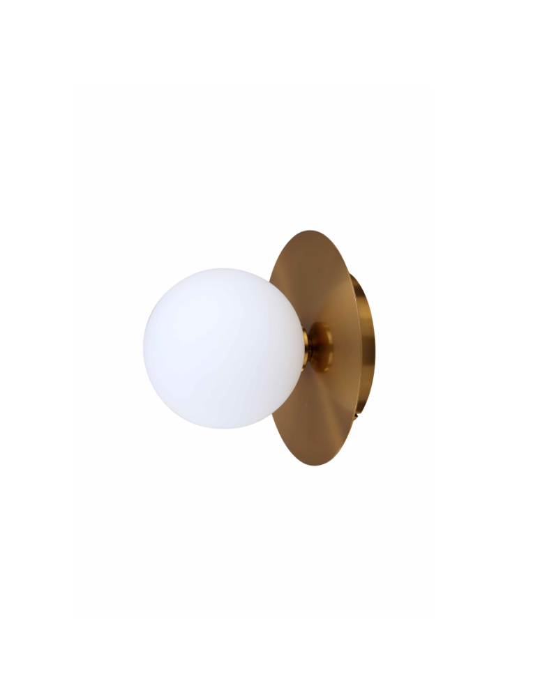 Wall lamps - Light Prestige Roma Wall lamp G9 1x5W gold/white LP-1345/1W GD - product kolory-swiatla.pl 1