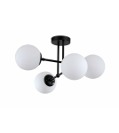 Ceiling lamps - Light Prestige Roma Pendant Lamp E14 4x40W black/white LP-1345/4P BK - product 1