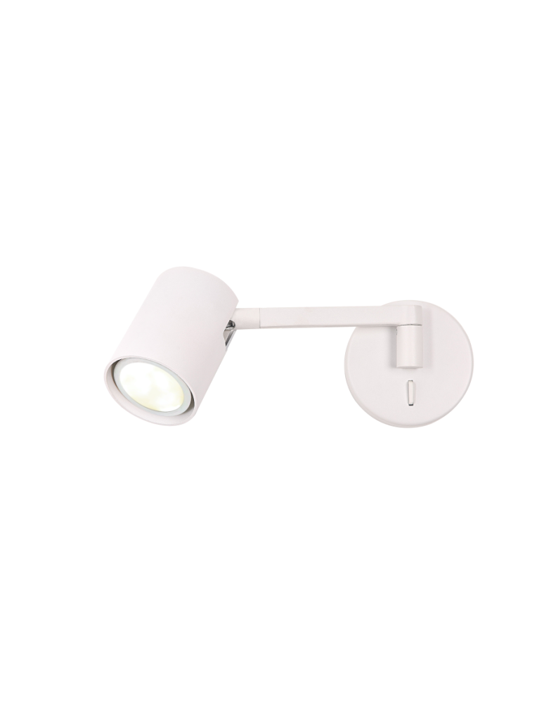 Adjustable wall lamps - Light Prestige Snow Wall lamp GU10 1x40W white LP-731/1WL WH - product kolory-swiatla.pl 1
