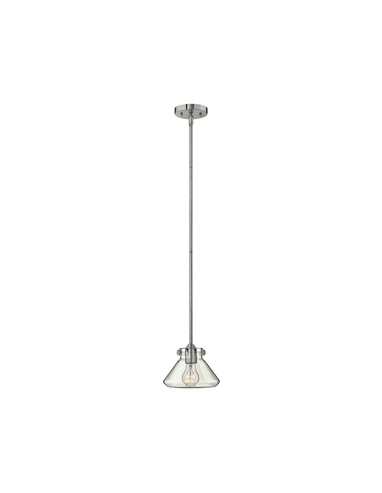 Single pendant lamps - Hinkley CONGRESS Clear Glass 1x100W E27 HK/CONGRESP/A CM Pendant. - product kolory-swiatla.pl 1