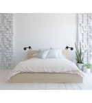 Adjustable wall lamps - Light Prestige Snow Wall lamp GU10 1x40W black LP-731/1WL BK - product 2