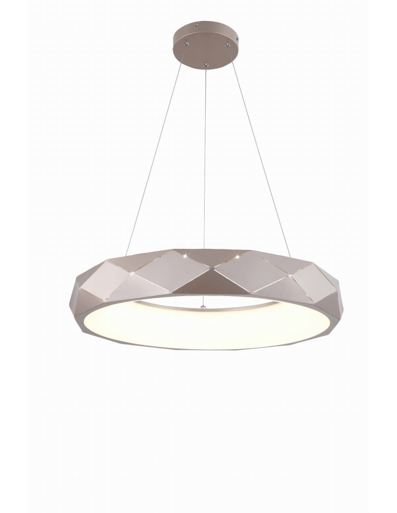 LED pendant lamps - Light Prestige Reus LED pendant 1xLED 36W Gold LP-8069/1P LED GD - product kolory-swiatla.pl 1