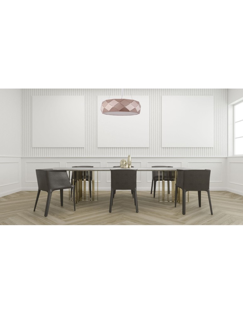 Pendant lamps - Light Prestige REUS pendant lamp E27 3x40W gold LP-8069/1P GD. - product kolory-swiatla.pl 3