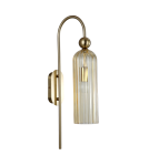 Glamour wall lamps - Light Prestige Piega Wall lamp E14 1x40W amber/gold LP-939/1W amber - product 1