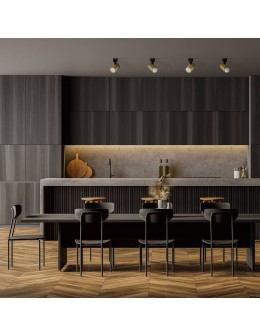 Light Prestige Snow 1 spot złoty LP-731/1W GD 1xGU10 czarny/złoty - produkt 2