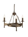 Elstead Lighting Interior Wisząca CROMWELL 3x60W E14 CW3 OLD BRZ