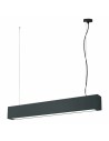 Light Prestige Ibros wisząca czarna średnia 18W 3000K IP20 LP-7001/1P 20 BK-63 18/3 1xLED czarny