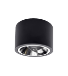 Ceiling luminaires for replaceable light source - Light Prestige Camino surface-mounted luminaire black LP-1101/1SM BK 1xQR111 black - product 1