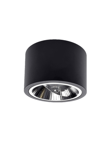 Light Prestige Camino surface-mounted luminaire black LP-1101/1SM BK 1xQR111 black