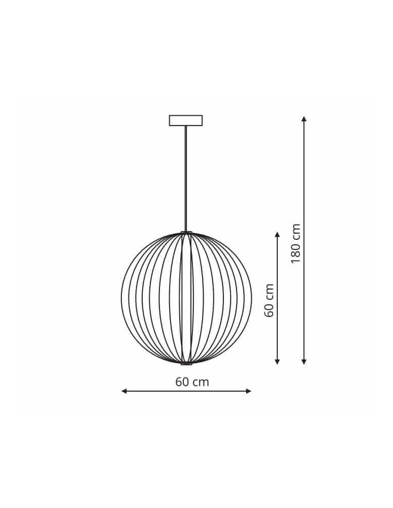 LED pendant lamps - Light Prestige Treviso large gold 3000K pendant lamp LP-798/1P L3 GD 1xLED gold - product kolory-swiatla.pl 3
