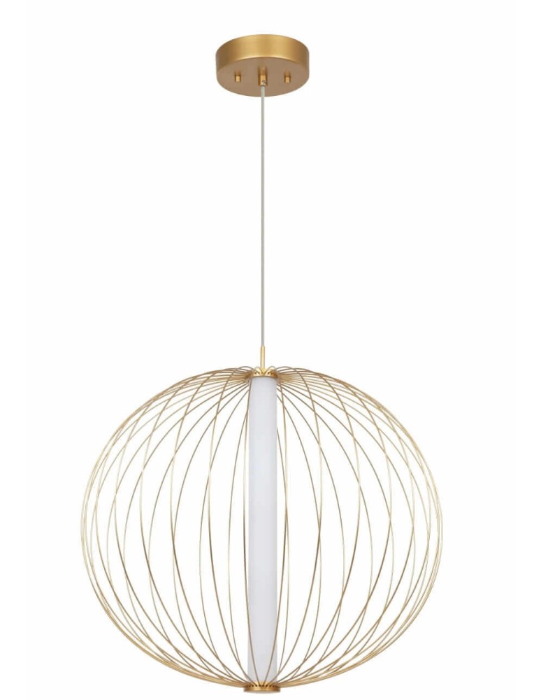LED pendant lamps - Light Prestige Treviso large gold 3000K pendant lamp LP-798/1P L3 GD 1xLED gold - product kolory-swiatla.pl 1