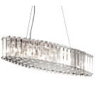 Glamour chandeliers - Kichler CRYSTAL SKYE ISLAND 8x50W G9 KL/CRSTSKYE/ISLE Pendant. - product 1