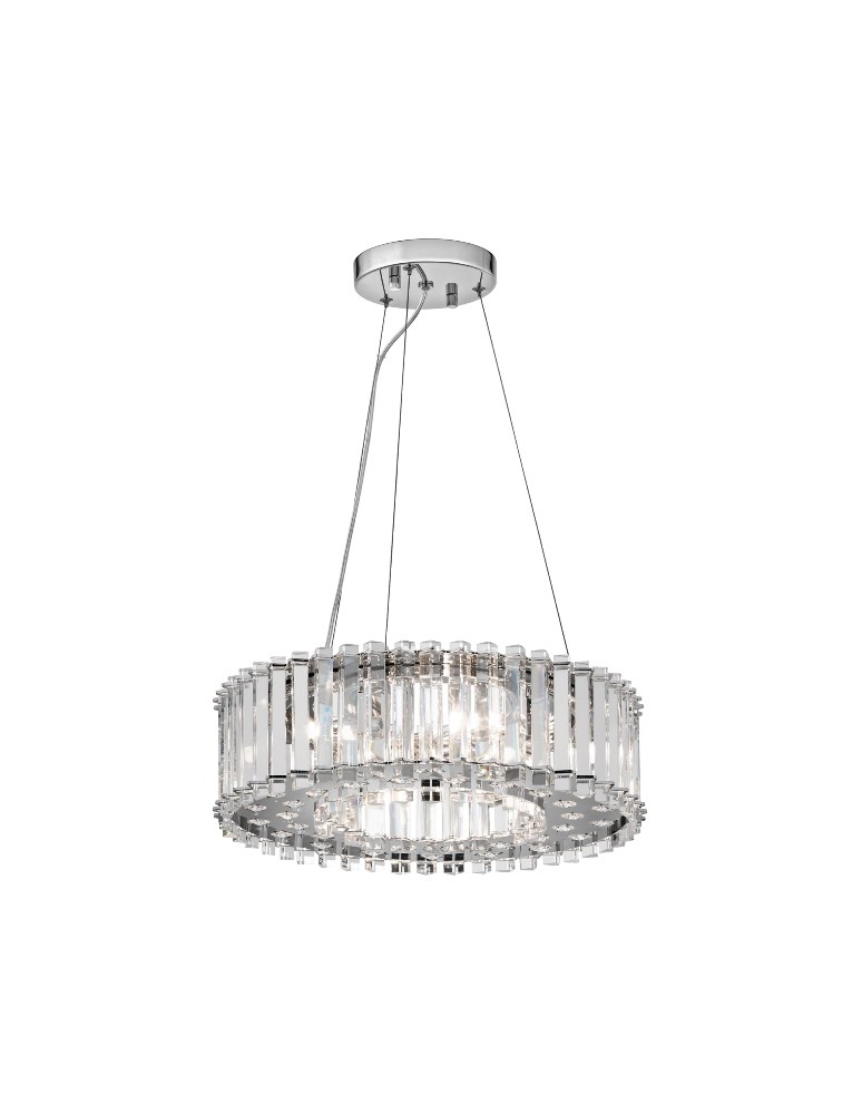 Glamour chandeliers - Kichler CRYSTAL SKYE 6x50W G9 KL/CRSTSKYE/P/A Pendant. - product kolory-swiatla.pl 1